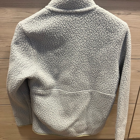 Women's Patagonia Retro Pile Fleece Marsupial | Powder blue | Size XS - Picture 4 of 4